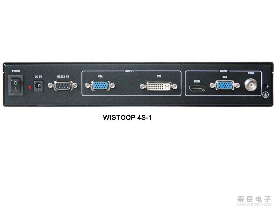 WISTOOP 4S系列全彩LED视频图像控制器